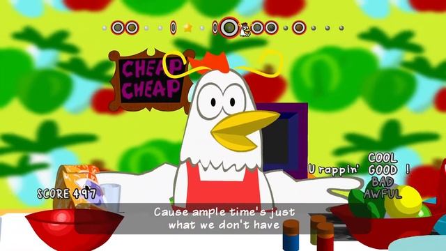 PaRappa the Rapper Remastered | Stage 4 - Cheep Cheep [Cool Rank] смотреть онлайн