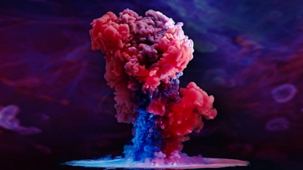 slow motion|funny videos|paint in water|amazing