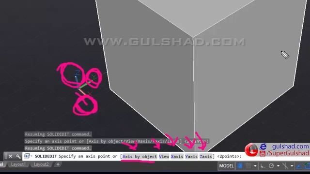 19-Solid Editing | Rotate Faces | Autodesk AutoCAD 2017 3D Full Advance Tutorials | Hindi | Urdu | смотреть онлайн