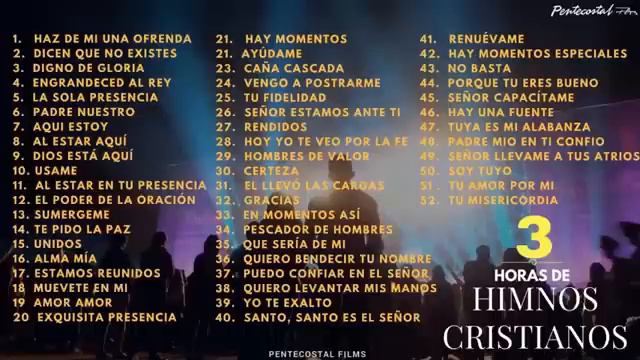 Himnos Cristianos • 3 horas de himnos cristianos • la mejor colección 52 Himnos congregacionales смотреть онлайн
