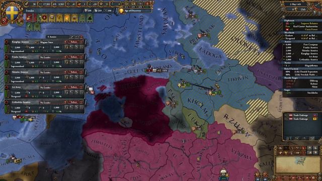 BELLA QUESTA NOVGOROD || EUROPA UNIVERSALIS IV LIONS OF THE NORTH || SVEZIA #2 смотреть онлайн