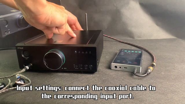 How to use the coaxial input of FiiO K9Pro смотреть онлайн
