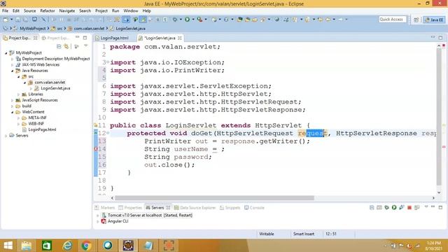 Servlet Form Interaction смотреть онлайн