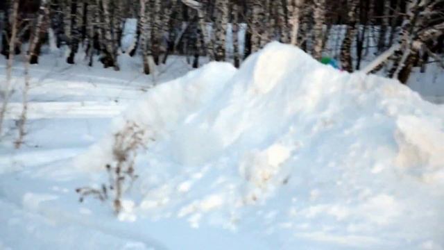 Покатушки на снегоходе Динго смотреть онлайн