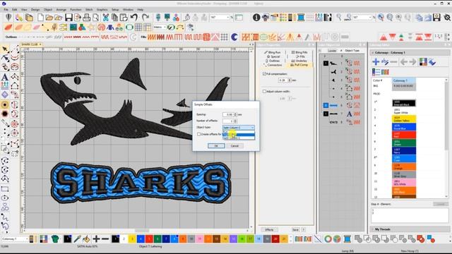 TUTORIAL WILCOM CONVERT FILE CDR KE FILE EMB DI WILCOM E4