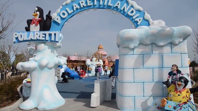 Polaretti - isola salvavita a Valmontone in parco divertimenti a Valmontone смотреть онлайн