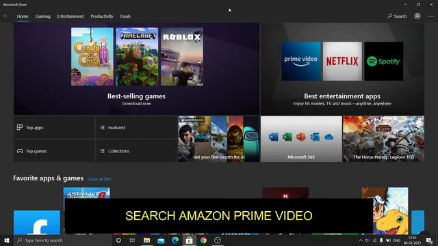 HOW TO DOWNLOAD AMAZON PRIME VIDEO IN PC | 2021 | MICROSOFT STORE | RSTECH INTERMEDIA смотреть онлайн
