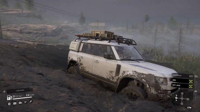 Snowrunner 2022 Defender смотреть онлайн