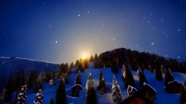 Christmas, New Year. music OFF 16x9 15 min repeat, background video смотреть онлайн