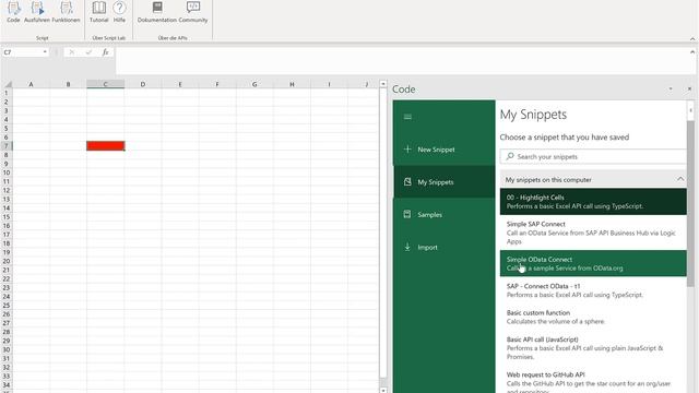 Extending Microsoft Excel with Script Lab to SAP смотреть онлайн