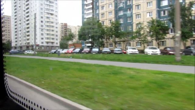 Автобус 77 "Ст. м. "Ладожская" - Белорусская ул." (трасса временно изменена) смотреть онлайн