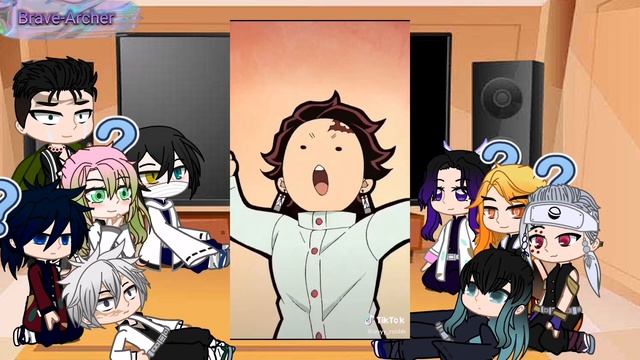 Hashiras react to... || Demon slayer || Original Au || 1/3 смотреть онлайн