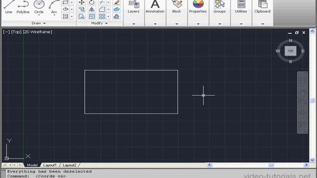 09 AutoCAD Fundamentals Using Mouse смотреть онлайн