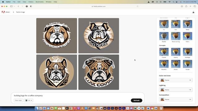 How to Create Free and Unlimited Logos with Adobe Firefly | Text To Image And Generative Fill смотреть онлайн