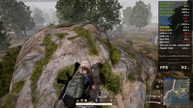 PLAYERUNKNOWN'S BATTLEGROUNDS - GTX 1650 Super 4GB - i5 4590 - 8GB - 1080p смотреть онлайн