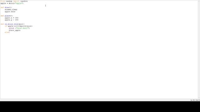 Shoot the fruit in python смотреть онлайн