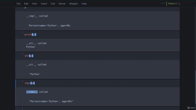 003 str and repr Methods Coding смотреть онлайн