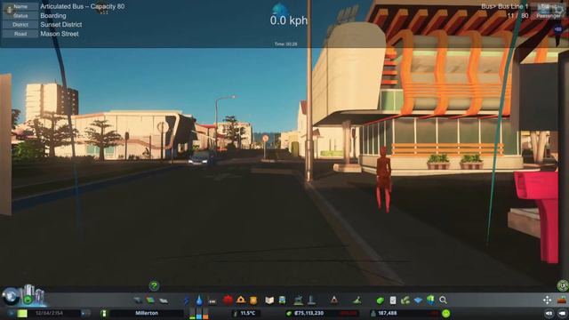 Cities Skylines: 7 Lakes Map playthrough / Episode 32: Bus Lines! смотреть онлайн