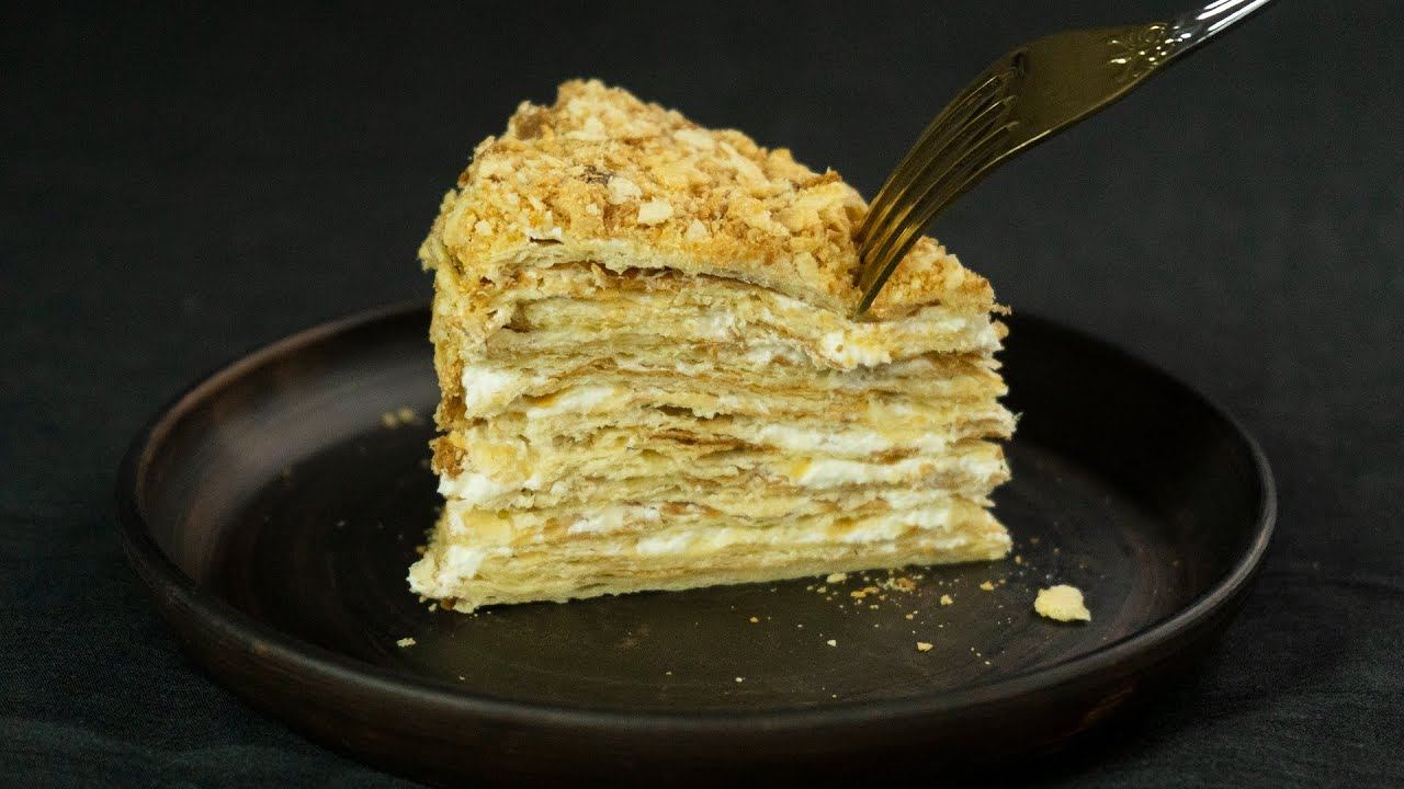 НАПОЛЕОН на КИСЕЛЕ. Божественный торт. - Я - ТОРТодел! смотреть онлайн