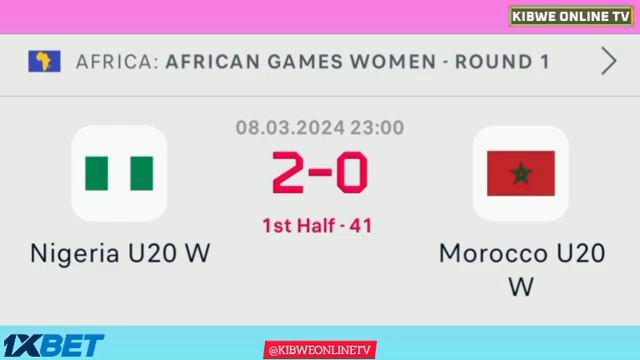 Nigeria vs Morocco Women's U20 (2-0), Goals & Extended Highlights | African Games Women's-U20 смотреть онлайн