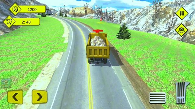 Heavy Drill - Mountain Tunnel Construction Simulator 2021 - Android Gameplay смотреть онлайн
