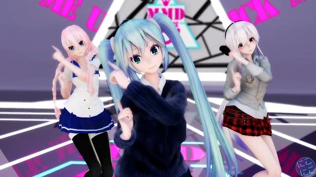 【MMD】[3change] Produce 101 Theme Song _ 创造101 主题曲② (中文字幕) [4K UHD](720P_HD).mp4 смотреть онлайн