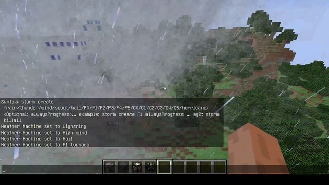 Minecraft обзор мода на торнадо(Weather2) смотреть онлайн