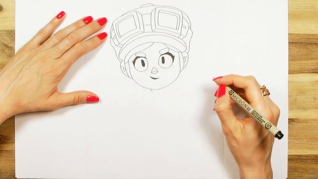 How to draw Jessie | Brawl Stars super easy drawing tutorial with coloring page смотреть онлайн