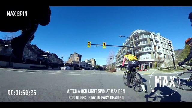 Indoor Cycling Workout - Hill Repeats, Spin, Max Cadence смотреть онлайн