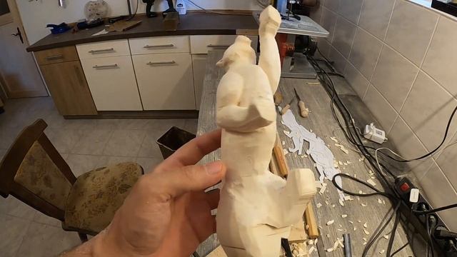 фигурка пумы из дерева своими руками | wooden cougar figurine смотреть онлайн
