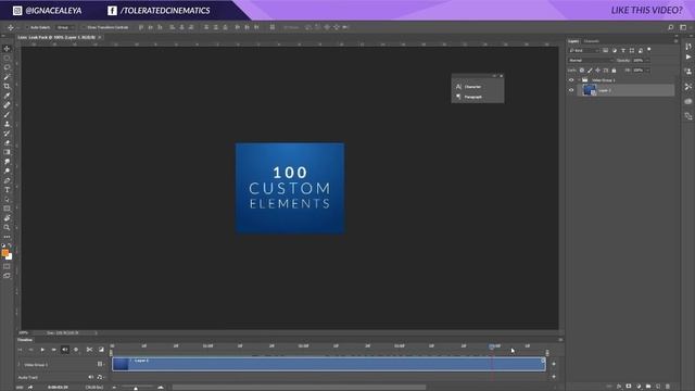 Exporting a GIF made in After Effects using Photoshop смотреть онлайн