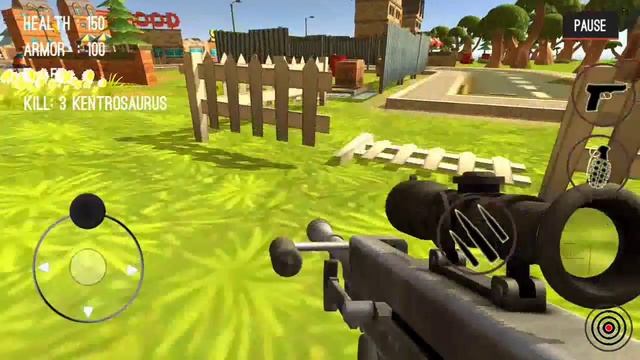 Dinosaur Hunter Dino City 2017 | Android Gameplay #14 смотреть онлайн