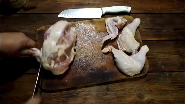 разделка курицы