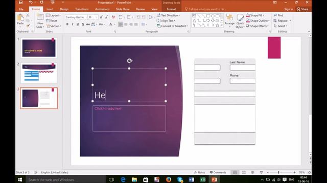 How to make PowerPoint presentation slider using Microsoft PowerPoint 2016 (365)) смотреть онлайн