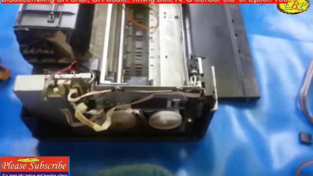 Epson T60 diassembling CR shaft, CR scale, Timing Belt, APG Sensor etc in urdu/ hindi смотреть онлайн