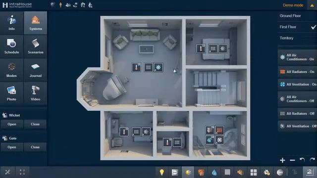 Using different climate controls at intraHouse server смотреть онлайн