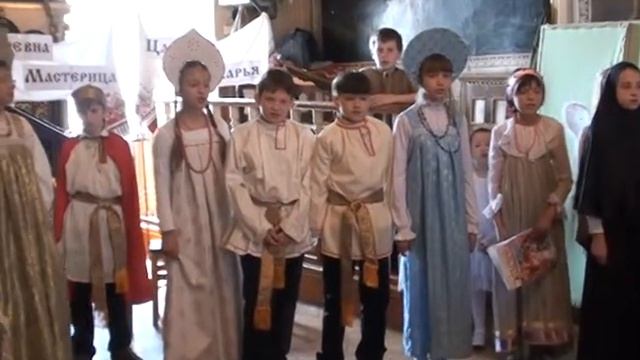 Храм Д.Салунского. Тула. Утренник. Казаки. 30.04.2011 смотреть онлайн