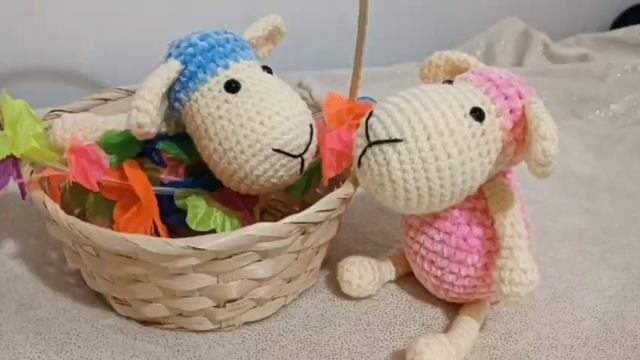אמיגורומי בובה סרוגה כבשה amigurumi crochet sheep амигуруми вязание крючком Овечка ручная работа смотреть онлайн