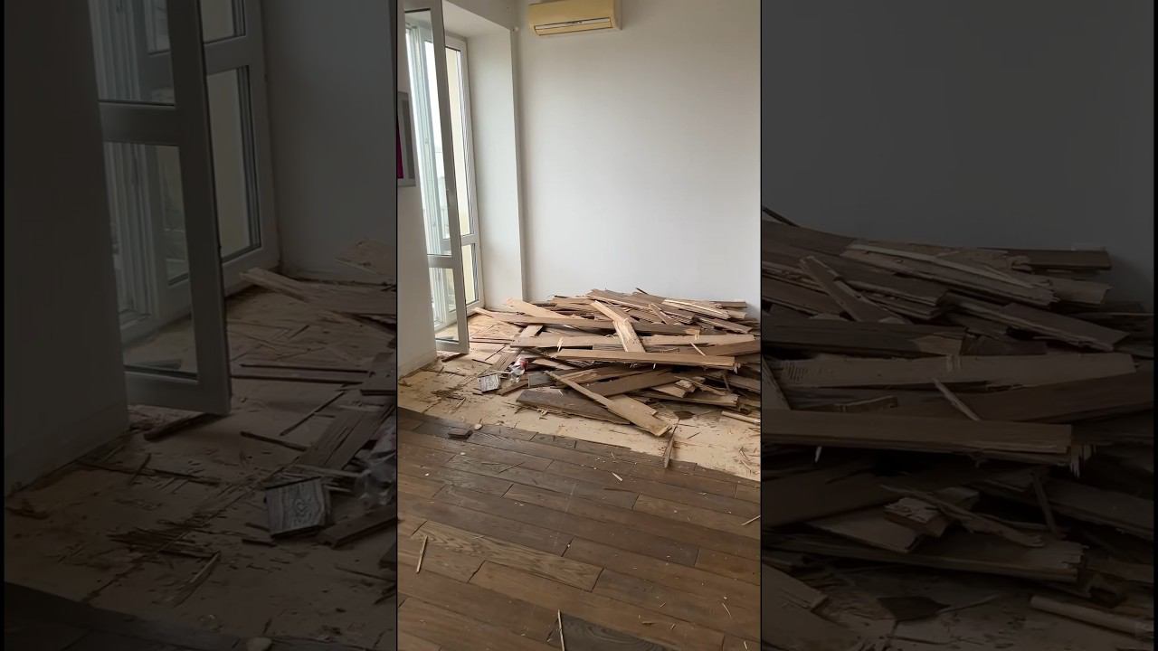 Приступили к демонтажу отделки в квартире на Тверской | Подготовка объекта к дизайнерскому ремонту смотреть онлайн