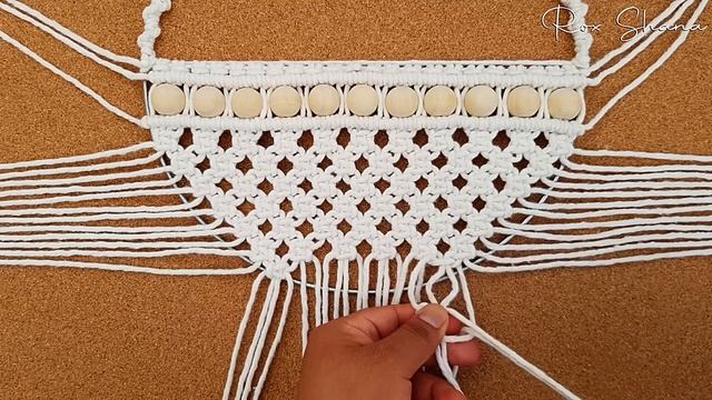?DIY CANASTA plana en MACRAME (paso a paso) | DIY Macrame Basket Wall Hanging Tutorial смотреть онлайн
