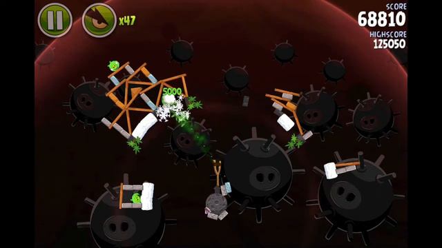 Angry Birds Space - Danger Zone level D-15 смотреть онлайн