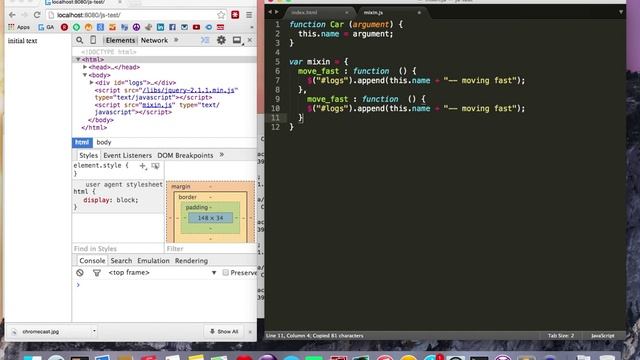 JavaScript mixins in 4 minutes смотреть онлайн