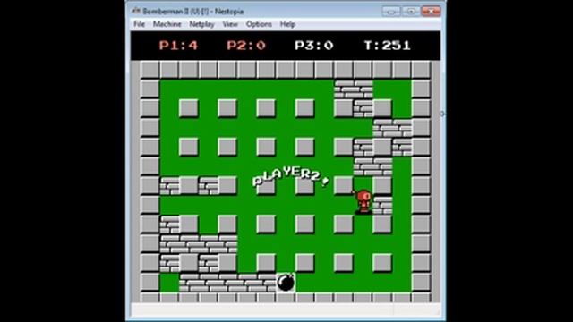 Bomberman 2(NES),3 Players,Battle Mode