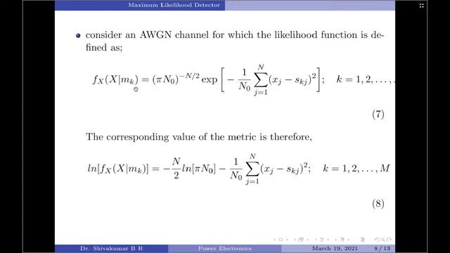 Lecture 12: Maximum Likelihood Detector смотреть онлайн
