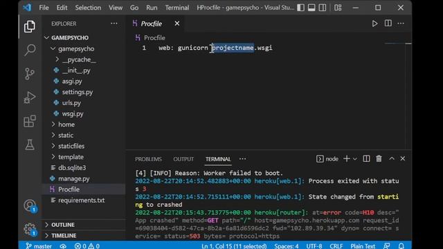 hosting/deploying django project on heroku смотреть онлайн