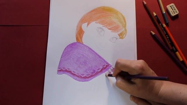 Как нарисовать Эльзу и Анну вместе Холодное сердце. How to draw Elsa Anna Hugging Sisters Frozen Hu смотреть онлайн