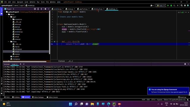 Django Rest Framework | DRF | GET, POST, PUT, PATCH, DELETE METHODS With POSTMAN #DRF #RESTFRAMEWOR