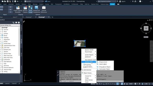 Georeference on autocad civil3d through import image with coordinate смотреть онлайн
