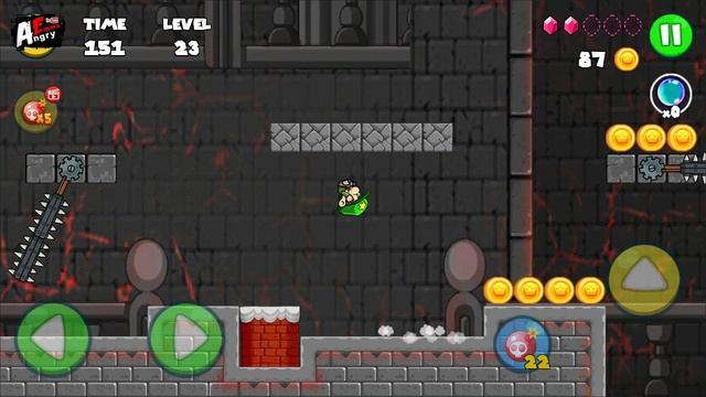 Bob Run - Levels 21-25 / Gameplay Walkthrough (Android Game) смотреть онлайн