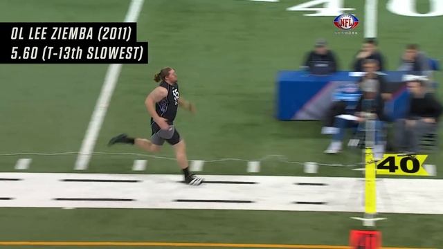 Slowest & Fastest: 40-Yard Dash Times of the 2010's! смотреть онлайн